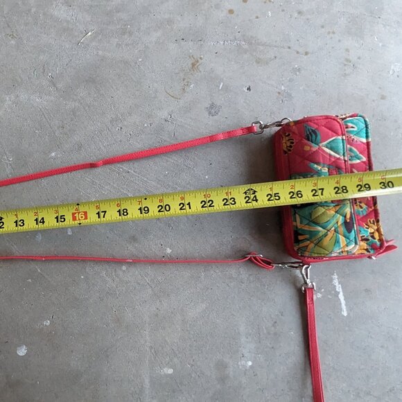 Vera Bradley Rumba All In One Crossbody Wallet Purse - Picture 9 of 12